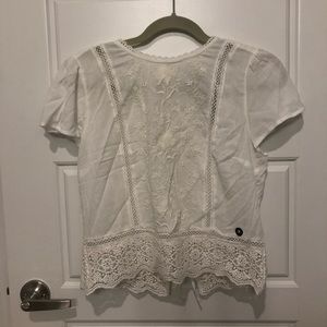 Abercrombie Embroidered Top